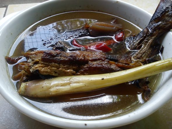 Dry soup, isam muang